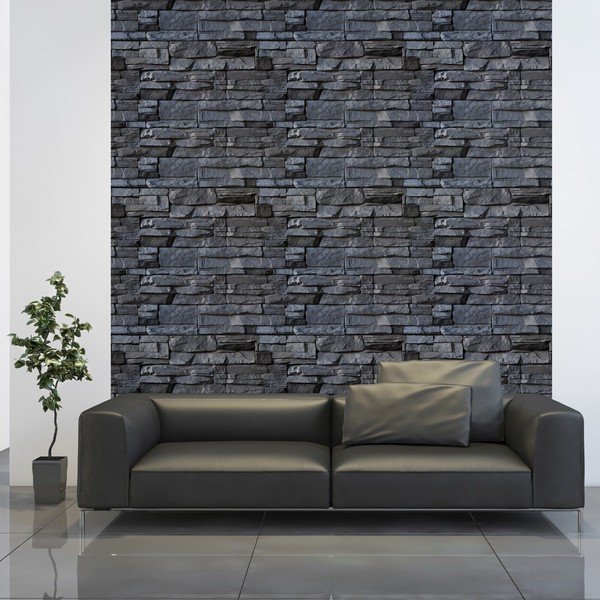 Dekoracyjna naklejka ścienna Ambiance Volcanic Stone, 40x40 cm-image-3