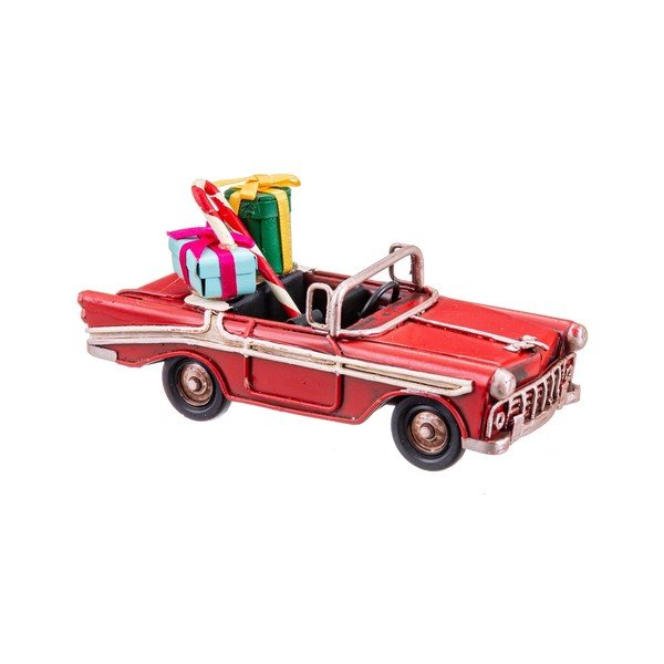 Metalowa figurka świąteczna (wysokość 5 cm) Car – Casa Selección