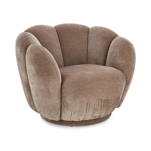Szarobrązowy fotel Tulip – Bizzotto