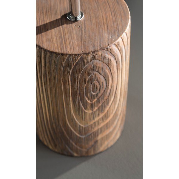 Brązowa lampa stołowa Fischer & Honsel Malik, wys. 43 cm-image-1