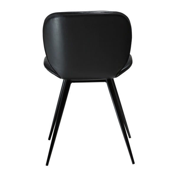 Czarne krzesło ze skóry ekologicznej DAN-FORM Denmark Cloud-image-3