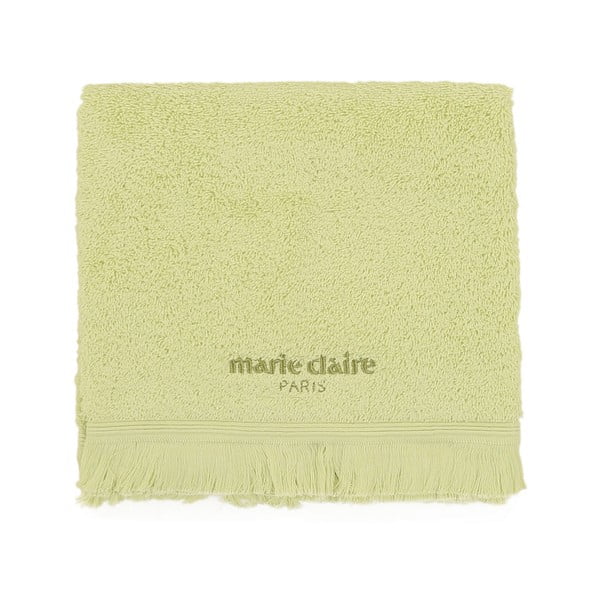 Zielony ręcznik do rąk Marie Claire