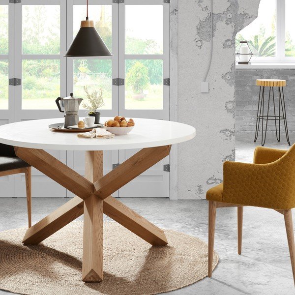 Stół Kave Home Nori, ⌀ 135 cm-image-1