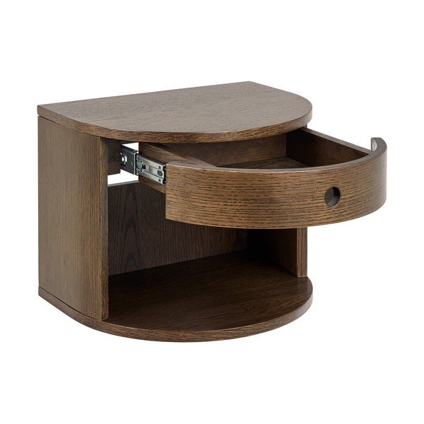 Szafka nocna w dekorze dębu w ciemnym naturalnym kolorze Paron – Actona-image-3