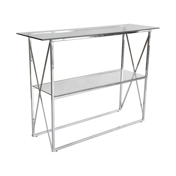 Konsola chromowana RGE Cross, dł. 110 cm-image-1