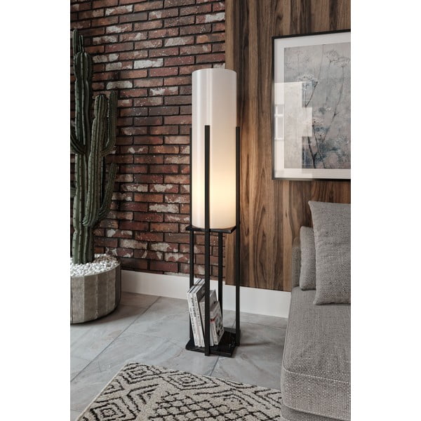 Czarno-biała lampa stojąca (wysokość 160 cm) Dor – Opviq lights-image-1