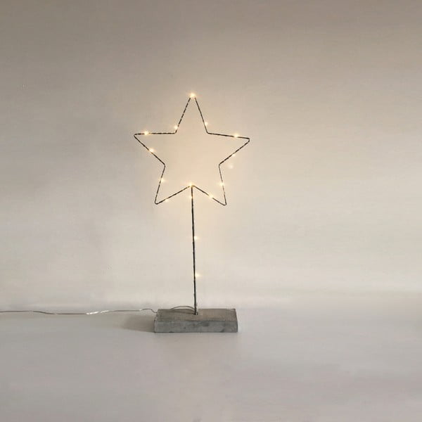 Lampa stołowa LED z betonową podstawą Opjet Paris Star
