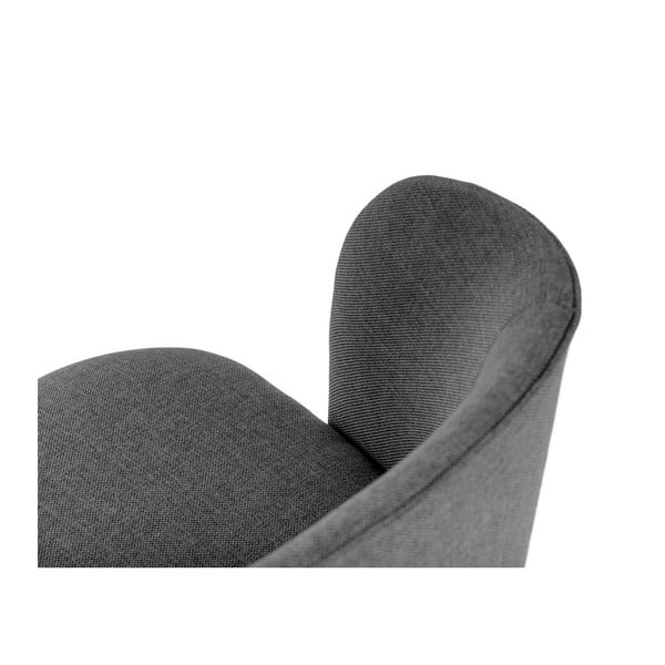 Ciemnoszare krzesło Windsor & Co Sofas Antheia-image-3