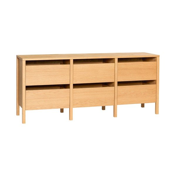 Komoda w dekorze dębu w naturalnym kolorze 150x65x40 cm Forma – Hübsch