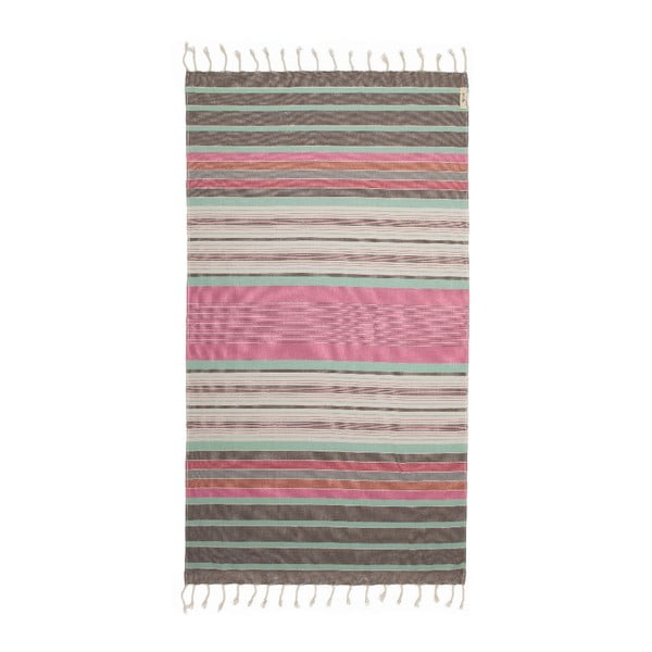 Ręcznik hammam Melange Colorful I, 95x175 cm