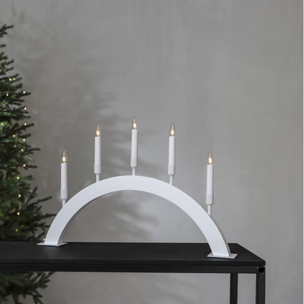 Biała świąteczna dekoracja świetlna Vind – Star Trading-image-1