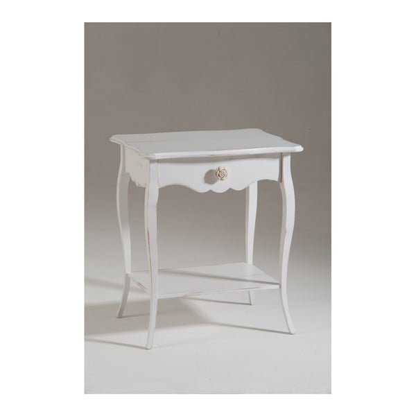 Biały stolik drewniany Castagnetti Elisa