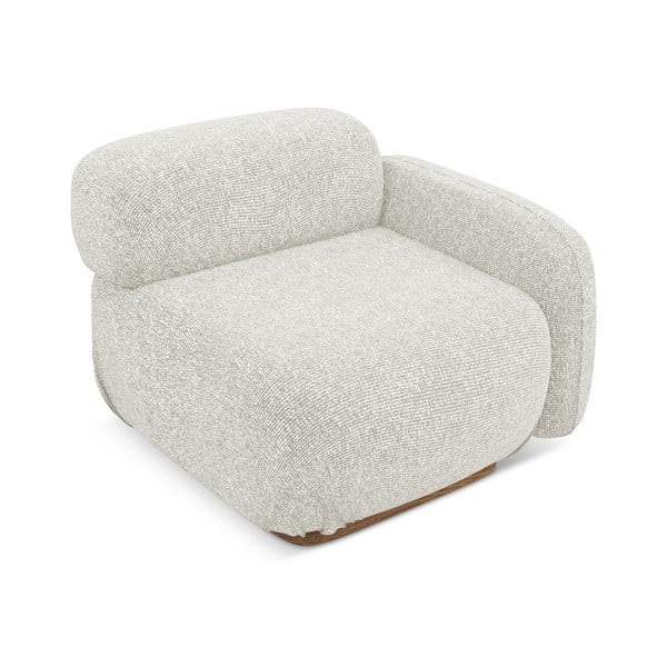 Kremowy moduł sofy (prawostronny) Ailani – Makamii-image-2