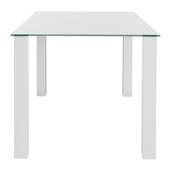 Biały stół 13Casa Nake, 80x80 cm