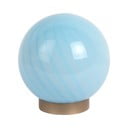Jasnoniebieska lampa stołowa ze szklanym kloszem (wysokość 17 cm) Summer Globe – Leitmotiv