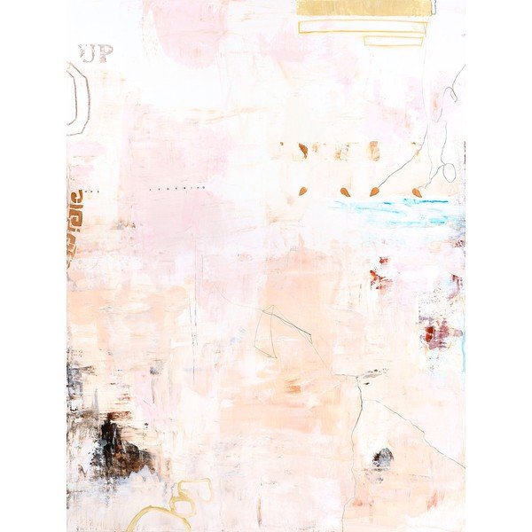 Ręcznie malowany obraz na płótnie 88x118 cm Small Notes – Malerifabrikken