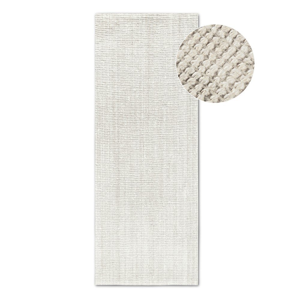 Biały chodnik z juty dwustronny/tkany ręcznie 80x200 cm Rosalie – Villeroy&Boch (zdjęcie 6)