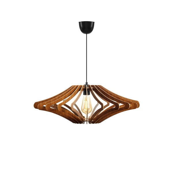 Lampa wisząca w naturalnym kolorze ø 59 cm – Opviq lights