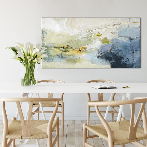 Obraz z ręcznie malowanymi elementami 140x70 cm Alight   – Malerifabrikken-image-1