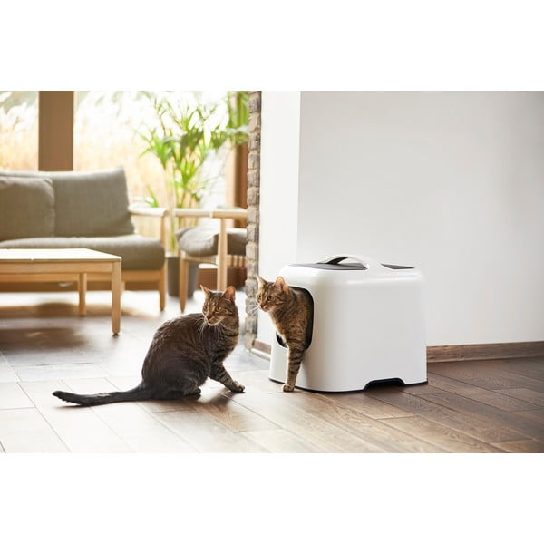 Biała kuweta dla kota 40x51 cm Biala – Rotho-image-4