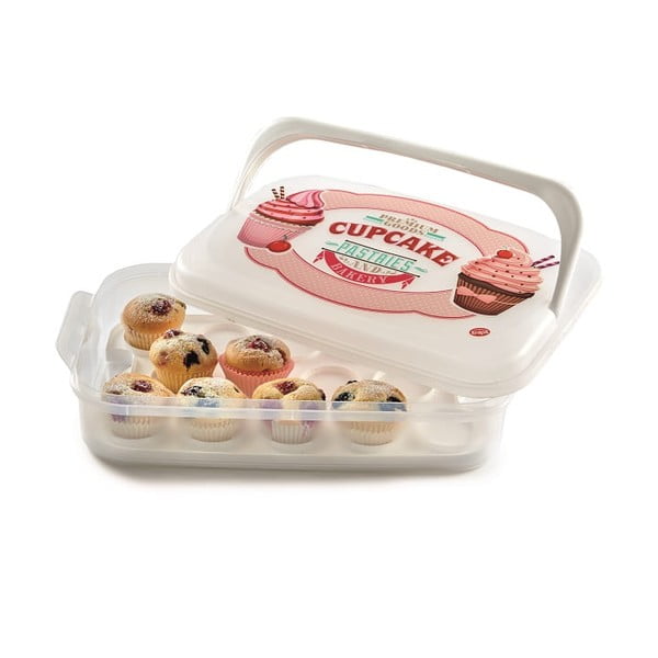 Różowy pojemnik na babeczki/muffiny Snips Sweet-image-2