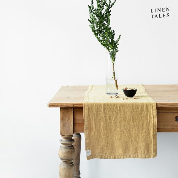 Lniany bieżnik 40x200 cm – Linen Tales