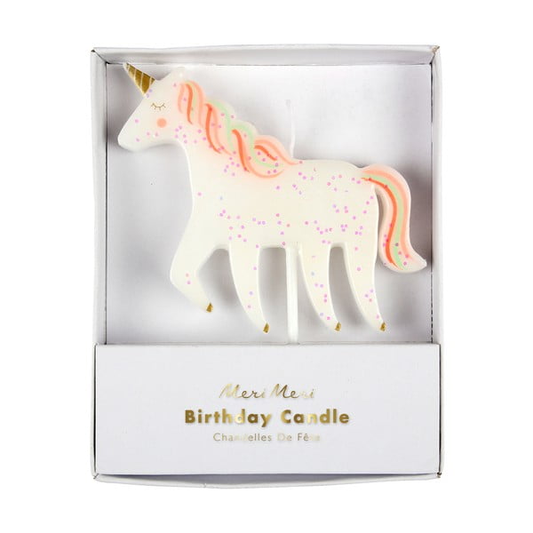 Świeczka na tort Unicorn – Meri Meri