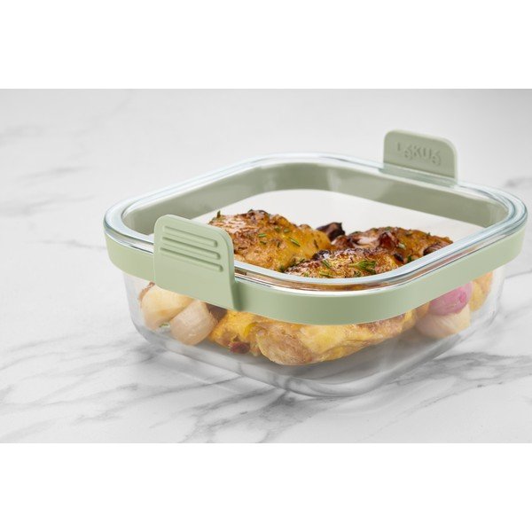 Szklana forma do pieczenia 18,5x17,5 cm – Lékué-image-2