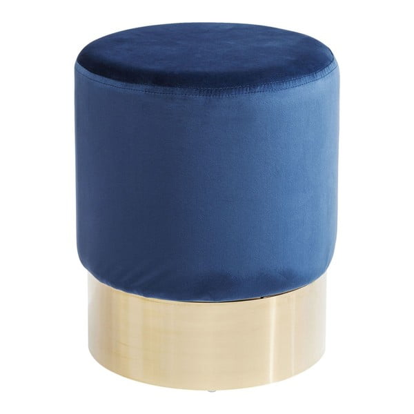Niebieski puf/stołek Kare Design Cherry