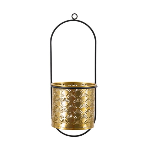 Metalowy wieszak na doniczkę ø 14 cm (wysokość 37 cm) Hong – Mauro Ferretti