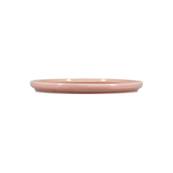 Różowy kamionkowy talerz ø 27 cm Duna – ONA-image-3
