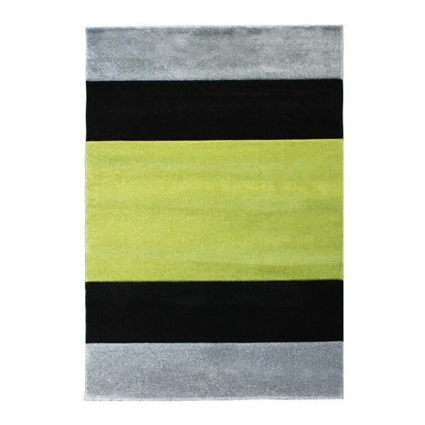 Szaro-zielony dywan Tomasucci Strip, 140 x 190 cm