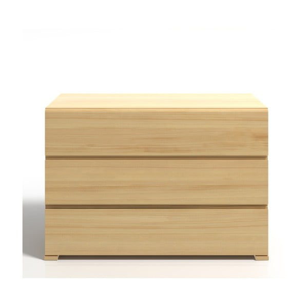 Komoda z drewna sosnowego z 3 szufladami SKANDICA Vestre