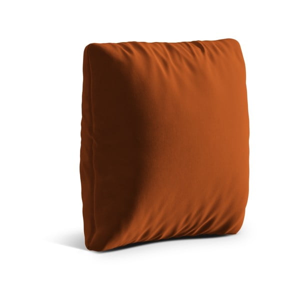 Aksamitna poduszka na sofę w kolorze terakoty Kemi – Cosmopolitan Design-image-1