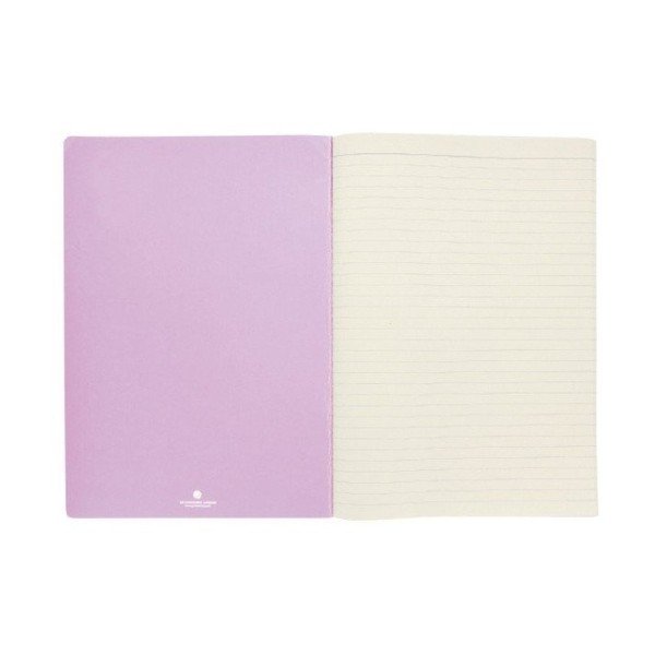 Notes A4 GO Stationery Lilac Stripe-image-2