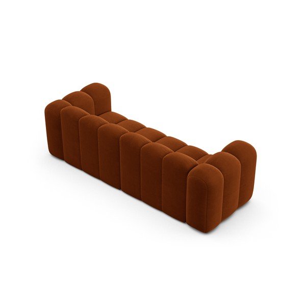 Pomarańczowa sofa 228 cm Lupine – Micadoni Home-image-2