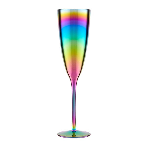 Zestaw 4 kieliszków do szampana z efektem tęczy Premier Housewares Rainbow, 290 ml-image-1