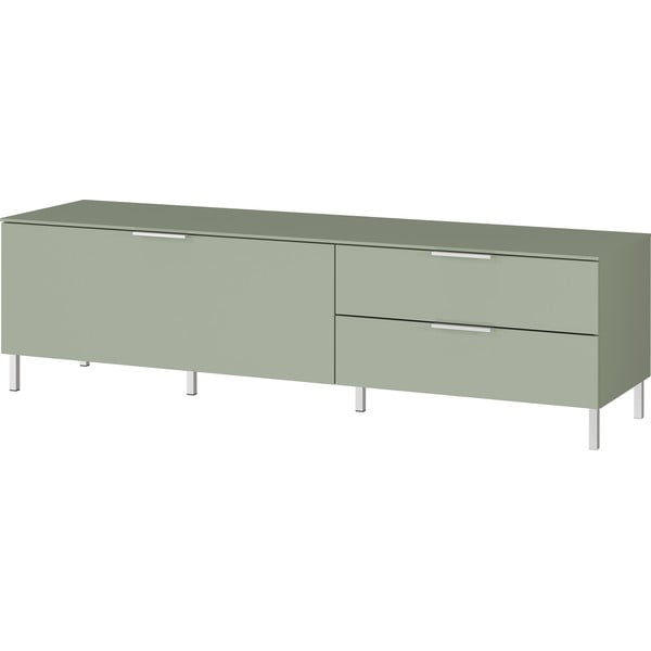Jasnozielona szafka pod TV 164x47 cm Kenora – Germania-image-2