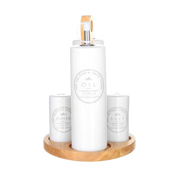 Zestaw pojemników na przyprawy Unimasa Pure Living-image-1