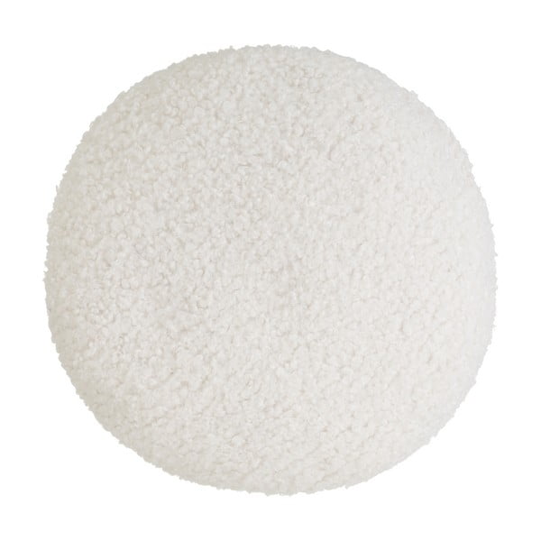 Poduszka dekoracyjna z materiału sherpa ø 40 cm Sherpa – Casa Selección