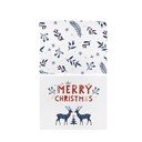 Świąteczne materiałowe maty stołowe zestaw 2 szt. 45x35 cm Merry Blue Christmas – Butter Kings