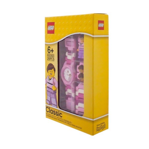 Różowy zegarek z figurką LEGO® Classic-image-3