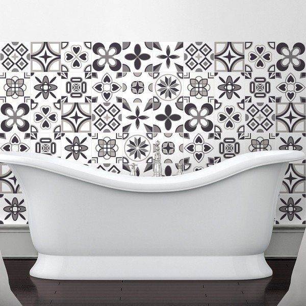 Zestaw 60 naklejek Ambiance Grey -image-2