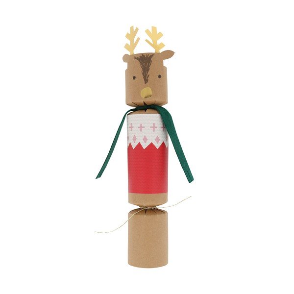 Crackery świąteczne zestaw 6 szt. Reindeers in Jumpers – Meri Meri-image-3