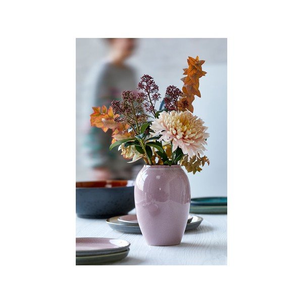 Różowy kamionkowy wazon (wysokość 20 cm) Gastro  – Bitz-image-2