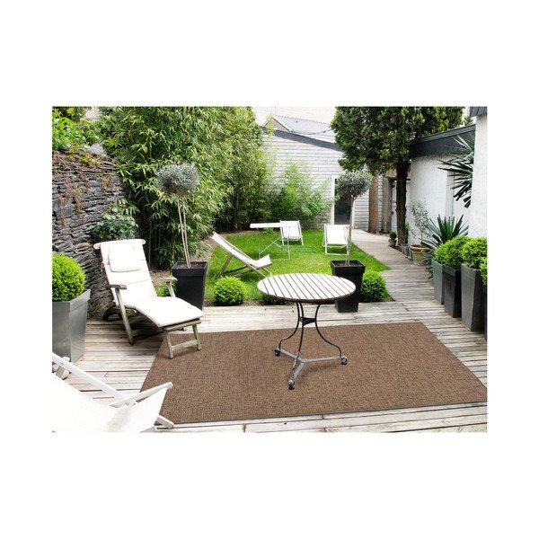 Ciemnobeżowy dywan odpowiedni na zewnątrz Universal Jaipur Beige Buro, 80x150 cm-image-1