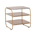 Stolik ze szklanym blatem 41x41 cm Echo – Hübsch