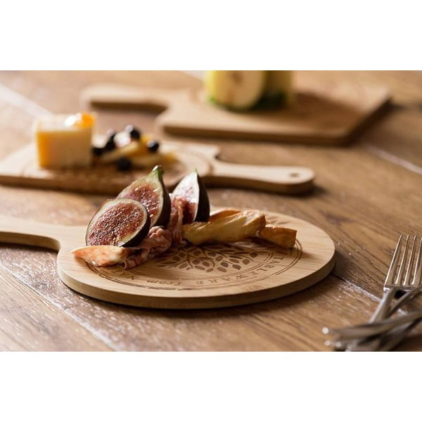 Bambusowa deska Leone, ø 25 cm-image-1