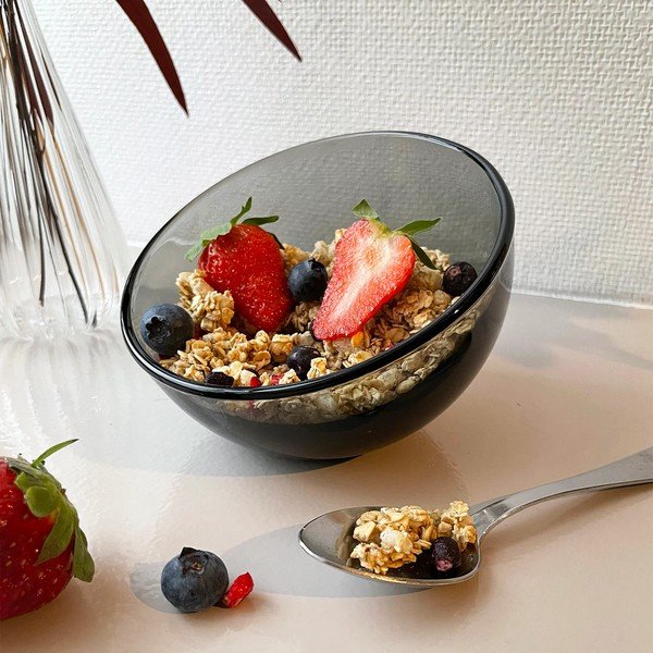 Szara misa szklana La Rochère Bubble-image-1