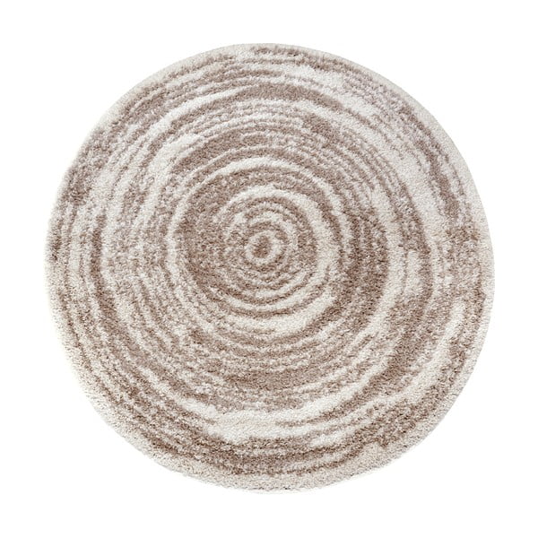 Beżowy dywan Mint Rugs Essential Rian, ø 160 cm
